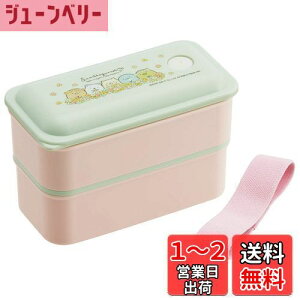 【送料無料】スケーター (skater) 弁当箱 銀イオン Ag+ 抗菌 ふわっと 盛れる パッキン 一体型 2段 550ml すみっコぐらし ねこのきょうだい PALW6AG