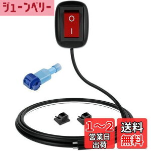 yzKILIGEN 12V-110V/10A SPST ԂH`̃y[Xg^Cṽ{^XCb`AtHOhCrOCgAlICgALEDCgo[p̃It/IXCb`i1mCtj