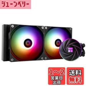 yzThermalright AQUA ELITE 240 ARGB CPUN[[A240N[[TCYA120mm PWMt@×2AS-FDBxAOAAMD/AM4AINTEL LGA1150/1151/1155/1156/1200/2011/1700 pARGBI[CN[[B