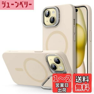 yzESR iPhone 15 P[X X^ht MagSafe VRP[X ~^[O[h̕ی JBX^h iPhone 15p}OlbgX}zP[X CG[ Cloud Series