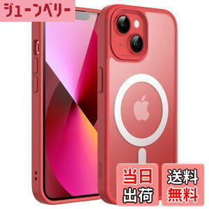 yzJETech iPhone 13 6.1C`p }Olbg P[X MagSafeɑΉ ̃}bgw ^ ϏՌ Jo[ (bh)