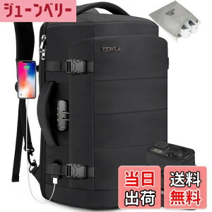 �y���������z[Tzowla] 40L ���s�p���b�v�g�b�v�o�b�N�p�b�N �����Y ���f�B�[�X �@���������݉A��e�� �h�� ����h�~ USB�|�[�g�t�� �r�W�l�X �J�W���A�� �f�C�p�b�N ���s�o�b�O 17.3�C���`PC/�m