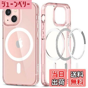 yzSpigen iPhone13MiniP[X MagSafe }Olbg ϏՌ ČRMILKi擾 2d\ 菝h~ }OZ[t KpJo[ CX[dΉ EgEnCubh }O ACS03324 ([Y