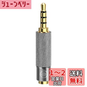 【送料無料】Geekria 3.5mmバランスオス-2.5mmメスオーディオアダプター、プレーヤーとアンプ用アルミ合金アダプター、金メッキピン、オーディオデバイスと互換性あり