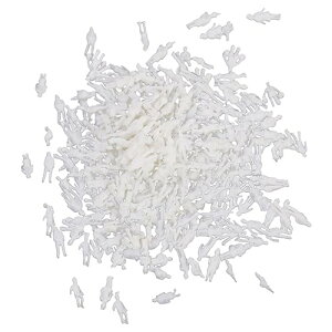 【送料無料】大容量 !! ジオラマ 模型 人 ミニフィギュア× 100体セット 【1:100】 プラモデル ジオラマ作成 鑑賞 Nゲージ 【kj402】