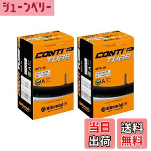 �y���������z2�{�Z�b�g �R���`�l���^��(Continental)�@�`���[�u�@MTB 26�@26×1.75-2.5�i�Ď�40mm�j