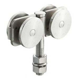 【送料無料】ダイケン 3号ステンレスドアハンガー用ベアリング複車フレキシブルタイプ 3S4WHBN