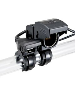 【送料無料】デイトナ(Daytona) バイク USB電源 防水 USB-A 10.5W シガーソケット 12V5A iPhone/Android対応 バッテリー接続 常時通電 USB 1ポート シガーソケット1ポート 93042