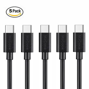 �y���������zMaGeek USB Type-C �P�[�u�� USB-A & USB-C 2.0 �P�[�u�� ���������Ə[�d �P�[�u�� Xperia XZ/Samsung Galaxy S10 S9 S8/ Note 8 / Huawei P10 / ChromeBook Pixel/Nokia N1 Tablet/Nintendo Switch �Ή�