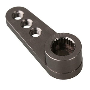 【送料無料】Mxfans Upgrade Parts Aluminium RC1:8 1:10モデル車のため N10086 25T サーボホーンアーム (1.10"x0.39"x0.31"(LxWxH)、 チタンカラー)