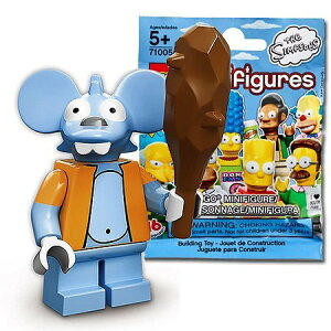 yzSiLEGOj ~jtBMA UEVv\Y V[Y1 Cb`[bLEGO Minifigures The Simpsons Series1 Itchy y71005-13z