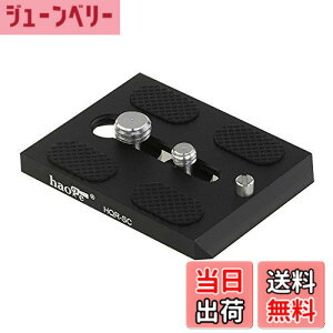 �y���������zHaoge HQR-SC �J���� QR �N�C�b�N�����[�X�v���[�g Sachtler Video 14II DV 2 DV 4 DV 6 DV 8 DV 8/100 DV10 3+3 DV10 5+5 FSB6T FSB8T FSB10T �O�r �t���[�h�w�b�h�p ���� �^�b�`���S�[�v���[�g S