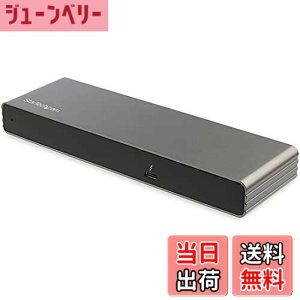 �y���������zStarTech.com Thunderbolt 3 �h�b�N/�T���_�[�{���g3�h�b�L���O�X�e�[�V����/�f���A�����j�^�Ή�(DisplayPort/HDMI/VGA)/85W USB PD/2x USB-A/�M�K�r�b�g�L��LAN/Windows & Mac�Ή� TB3DK2DHV