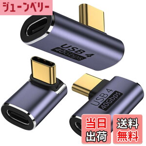 �y���������ztypec �ϊ��A�_�v�^ TYPE-C���X-TYPE-C�I�X�y100W/5A�}���[�d 40Gbps�����f�[�^�]�� 8K@120Hz�f���o�́z 3���� L���^ �����^�f�U�C�� �|�[�^�r���e�B