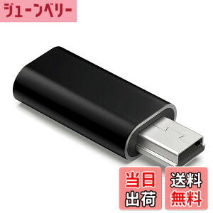 �y���������zUSB C to �~�jUSB �ϊ��A�_�v�^ �V���o�[/�u���b�N �[�d���f�[�^�]���Ή� ���}���p �]������ ���X�ጸ USB Mini-B�I�X�ϊ� �R���p�N�g�݌v �F�F�u���b�Nx 1