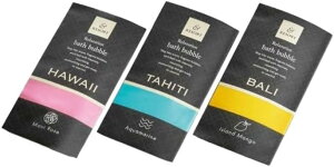 【送料無料】バブルバス 入浴剤 12ml 3種アソート (ハワイ タヒチ バリ) &リゾート アンドリゾート 入浴剤 泡 お風呂 子供 ローション 風呂 バスソルト 色:マルチカラー、サイズ:3種各10個
