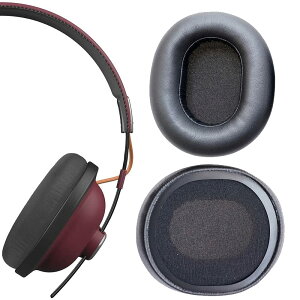 【送料無料】V-MOTA イヤーパッド パナソニック RP-HTX80B RP-HTX90N Retro Bluetooth ワイヤレスヘッドフォン、HTX80B HTX90N 交換用クッション修理部品に対応 色:イヤーマフ 1ペア、サイズ:80x70 mm