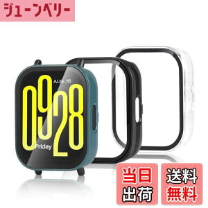 yzaceyoon VI~(Xiaomi) Redmi Watch 5 Active p یP[X 3pbN 2 in 1 tveNVn[hPCP[X HDXN[veN^[ xیP[Xt LY Ռ Uh~