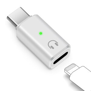 �y���������zleizhan ���C�g�j���O �^�C�vc �ϊ��C���z���Ή�, Lighting to USB-C �w�b�h�t�H���W���b�N, �I�[�f�B�I �ʘb�E���y�EHiFi���ʒ��ߑΉ�, ���C�g�j���O �C���z�� �[�q �C���W�P�[�^���C�g