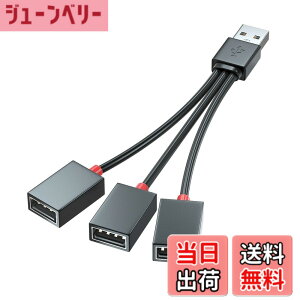 �y���������zSound Wave 4In1 USB�d���P�[�u�� 4����P�[�u�� USB-A �l�҃R�[�h 40cm (USB�I�X/USB���Xx4) 20+20cm ���d�E�[�d�̂� �l�� USBm-4f �T�C�Y�FUSB2.0 ���X 3�� 10cm