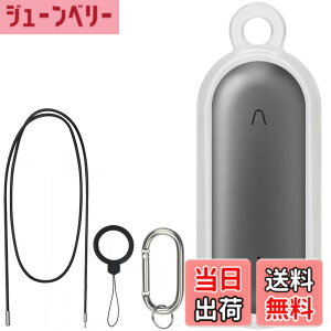 �y���������zChisafly For PLAUD NotePin AI �{�C�X���R�[�_�[ �p �P�[�X �J�o�[ �ی�P�[�X �A�N�Z�T���[ �X�g���b�v�t�� �N���A �[�d�֗� �S�ʕی� �����h�~ ����~�� �w��h�~ �����^��