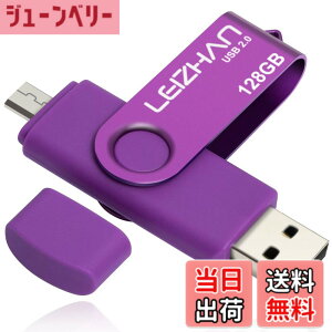 �y���������zLEIZHAN �������[�E�t���b�V���h���C�u ��]�� �l�CUSB 32G 64G 128G OTG 2.0�g�ѓd�b�p �e�ʕs������ �}�C�N���y���h���C�u ��]��USB Android 2.0 U�X�e�B�b�N �F�F���A�T�C�Y�F128GB