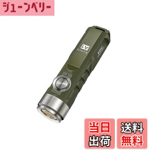 �y���������zRovyVon A1 USB C �[�d�� EDC �g�[�` 650���[���� �����邢 �A�E�g�h�A �~�j�L�[�`�F�[�� �g�[�` �����̎����^�сA�L�����v�A���ӍՁA�N���X�}�X�M�t�g�p �F�F�O���[��