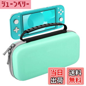 �y���������zSwitch/Switch�L�@EL/Switch Lite �P�[�X ATiC �X�C�b�` �L�������O�P�[�X ���[�o�b�O EVA�f�� �ϏՌ� �S�ʕی� �y�� �Q�[���J�[�h���[ �����^�ѕ֗� �F�FTurquoise�A�T�C�Y�FSwitchLite�p