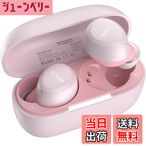 �y���������zTOZO A1 �C���z�� bluetooth ���C�����X�C���z�� ���ቹ�� �g�F�n���� ���^�y�� �}�C�N���� AI �ʘb���m�C�Y���_�N�V���� �J�X�^��EQ �A�v���Ή� �h�� �ő��32���Ԃ̘A���Đ� �Ԃ�[
