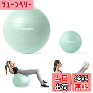 �y���������zPROIRON �o�����X�{�[�� �΂�񂷂ځ[�� 55cm 65cm 75cm (6�F) ���� �W���{�[�� �t�B�b�g�l�X�{�[�� �A���`�o�[�X�g �ω׏d300kg �n���h�|���v�t �F�F���C�g�O���[�� 2�_�Z�b�g�A�T�C�Y