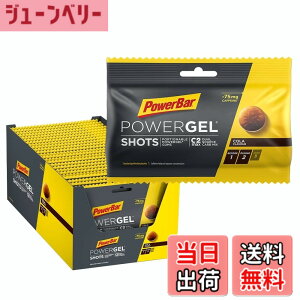 �y���������zPowerbar PowerGel Shots Cola 24x60g - �Y�������K�� C2MAX + 75mg �J�t�F�C��