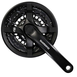 yzV}m (SHIMANO) tg`F[zC[ (MTB) FC-TY501 48×38×28T 170mm 8S/7S/6S `F[K[ht ubNEΉBB lp 122.5mm (D-NL) EFCTY501C888CLB TOURNEY (^[j[)
