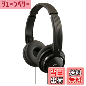 �y���������zJVC HA-S200-B ���^�w�b�h�z�� �܂肽���ݎ� DJ���[�X���f�� �u���b�N