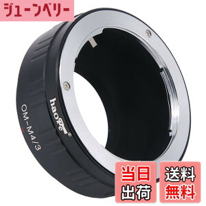 �y���������zHaoge �}�j���A�������Y�}�E���g�A�_�v�^�[ �I�����p�X OM Zuiko �}�E���g�����Y-�I�����p�X�ƃp�i�\�j�b�N�̃}�C�N���t�H�[�T�[�Y MFT M4/3 M43 �}�E���g�J�����p