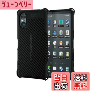 �y���������z�G���R�� Xperia 5 V SO-53D SOG12 �P�[�X �ϏՌ� ZEROSHOCK �l�p�_���p�[ �n�j�J���\�� �O���b�v�e�N�X�`���[ �X�g���b�v�z�[���t�� �u���b�N PMWX233ZEROGBK