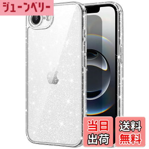 �y���������zJETech iPhone 16e 6.1�C���`2025�p ���炫�� �P�[�X �u�����u���� �Ռ��z�� �o���p�[�J�o�[ ���킢�� �L���L�� �����p ���q���� (�N���A)