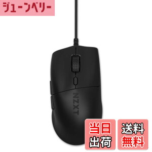 �y���������zNZXT Lift 2 Ergo Black �y�� 8K�|�[�����O���[�g�E26000DPI�Z���T�[���� �G���S�m�~�b�N�`�� �L�� �Q�[�~���O�}�E�X �u���b�N MS-001NB-01 MS0702