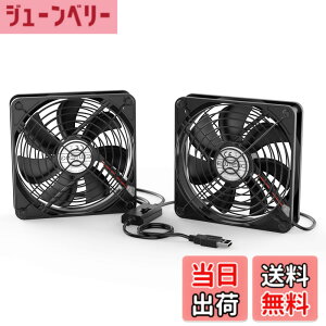 �y���������zELUTENG USB ��p�t�@�� 120mm 2�A 3�i�K���ʒ��� USB��@ �É� 2��1�g ���͑��� ��� �~�j�t�@�� ���^ 5V �u���b�N �����ԘA���ғ� ���^ 12cm ����/���[�^�[/PS4/PS3/PC�Ȃǂ̗�p Dual USB Fa