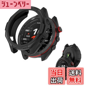 �y���������z(GARMIN) Approach S70 47mm �p �P�[�X �ی�P�[�X �yNOUKAJU�z ��̌^ TPU�f�� �S�ʕی� �����ȒP �ϏՌ� �Ռ��z�� �A�N�Z�T���[ (�u���b�N)