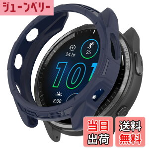 �y���������z�mRuenTech�n�Ή�GARMIN Forerunner 965�P�[�X �ی�P�[�X Garmin Forerunner 965�p�J�o�[ 6�F�I �\�t�g�V���R���� �v���e�N�^�[�J�o�[ �ϏՌ� �y�� ���t���ȒP