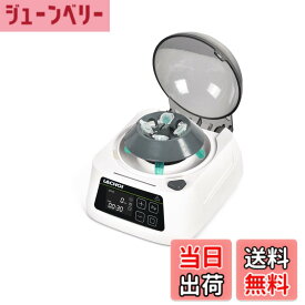 【送料無料】LACHOI 遠心機 卓上 小型 1000-10000RPM 遠心分離機 LCD 2種類ローター 8箇所&16箇所 相対遠心力5600xg 遠心機
