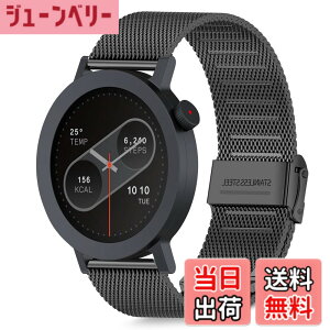 �y���������z[HeeNia] �o���h CMF by Nothing Watch Pro 3/CMF by Nothing Watch Pro 2 �Ή� �����x���g �X�e�����X�� �ւ��x���g �������߉\ �j�����p �����o���h (�u���b�N)
