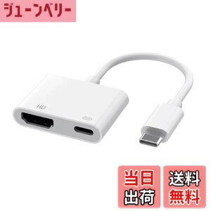 �y���������zUSB Type-C HDMI �ϊ� �A�_�v�^�[ �^�C�vC HDMI �ϊ��P�[�u�� 4K@60Hz 1080P 100W�}���[�d TV���� Type C�e���r�ڑ� USB-C Digital AV �f�W�^�� AV �A�_�v�^�[ iPhone 15/16/17 �V���[�Y�AiPad Mini Air�AMac