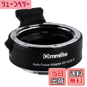 �y���������zCommlite CM-EF-EOSR �}�E���g�A�_�v�^�[ EOSR�Ή� �����Y�A�_�v�^�[ �����O �}�E���g�ϊ��A�_�v�^�[ AF �i�蒲�� IS��U��␳ �L���m�� EF/EF-S�����Y��Canon EOS R/RF �V���[�Y �~���[���X