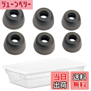 �y���������zA-Focus �C���[�s�[�X �C���[�`�b�v Jabra Elite 65t �C Jabra Elite Active 65t �C Galaxy Buds ���C���z���p �V���R�����`�b�v S/M/L 3�T�C�Y 3�y�A �yFit In Case�z Glay