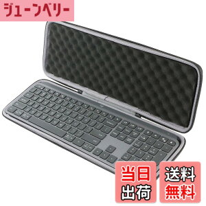 �y���������zco2CREA �Ή� Logicool ���W�N�[�� MX KEYS KX800/ MX KEYS S KX800s�L�[�{�[�h��p���[�P�[�X �u���b�N
