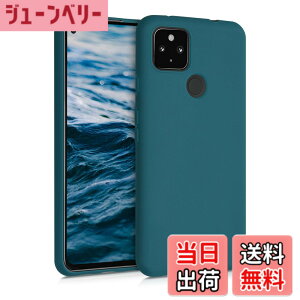 �y���������zkwmobile �X�}�z�P�[�X Google Pixel 4a 5G�Ή� �P�[�X - �ϏՌ� ����~�� �\�t�g TPU �V���R�� - �Ő��F�}�b�g
