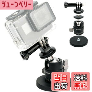 �y���������zPROfezzion �J�������C�X�^���h �Z�b�g �X�^���h + �_�� + Gopro�z���_�[ �}�O�l�b�g�x�[�X ���R�_�� 360°��]�\ 1/4-20�l�W �t�� Gopro Hero 13 12 11 10 9 8 7 Insta360 X5 X4 X3 Ace Pro 2 DJI Osmo Actio