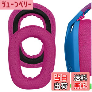 �y���������zGeekria �C���[�p�b�h Comfort �݊��� �p�b�h ���W�N�[�� Logicool G435, G335 �w�b�h�z���ɑΉ� �p�b�h �C���[/�C���[�J�b�v ���b�V���t�@�u���b�N(��)