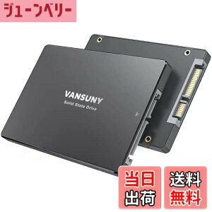 �y���������zVansuny ����SSD 512GB SATA III SSD 2.5 �C���`�����\���b�h �X�e�[�g �h���C�u ���x�� 3D NAND �t���b�V�� �ő� 550MB/�b�� PC ���b�v�g�b�v�p�n�[�h �h���C�u